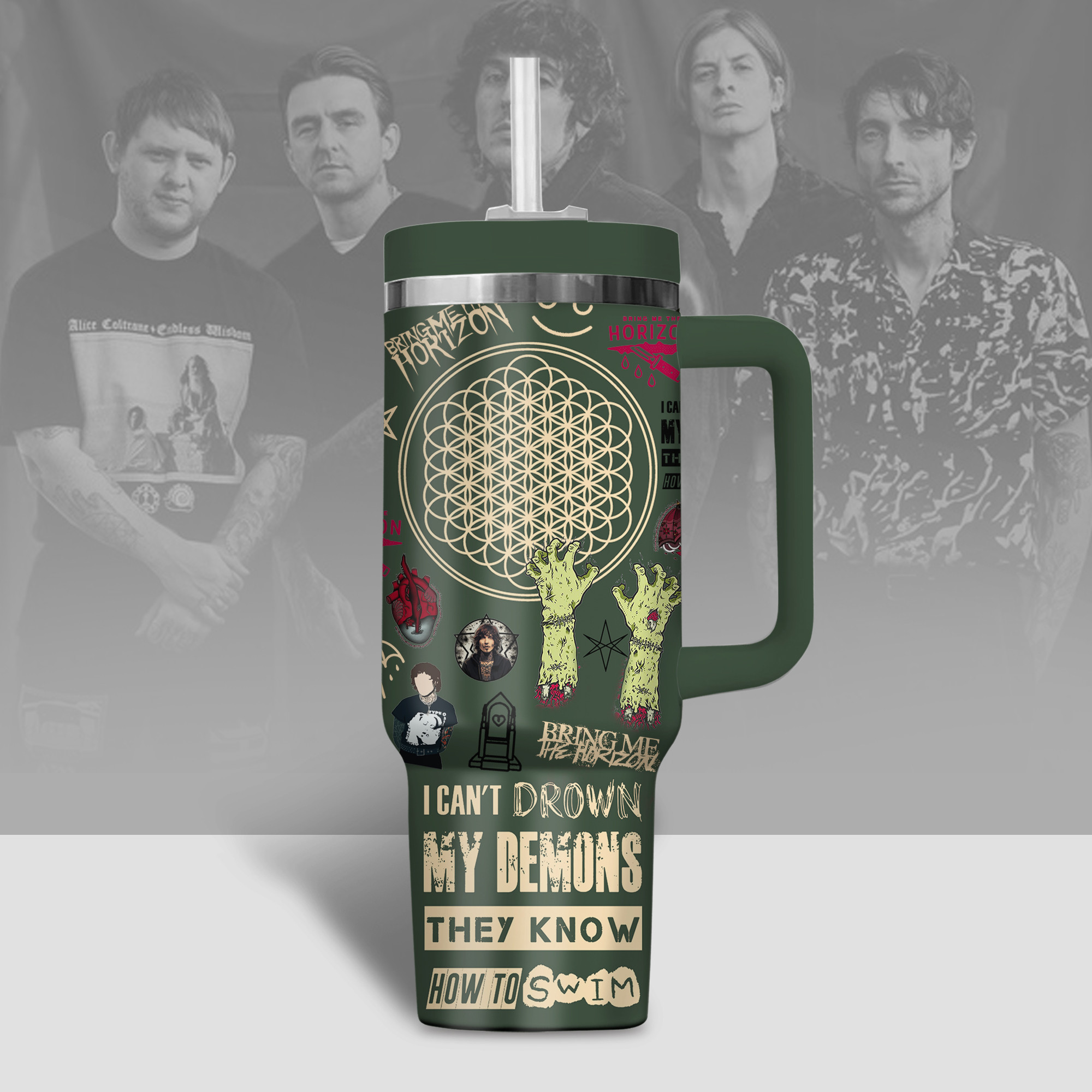 Bring Me The Horizon Music Custom Stanley Cup 40 oz 30 oz Tumbler With HandleTVC2301800 - Image 3