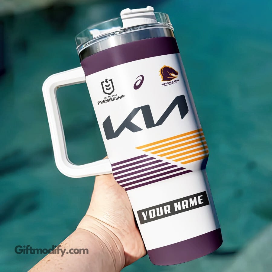 Brisbane Broncos NRL Custom Stanley Cup 40 oz 30 oz Tumbler With HandleTVC2301182