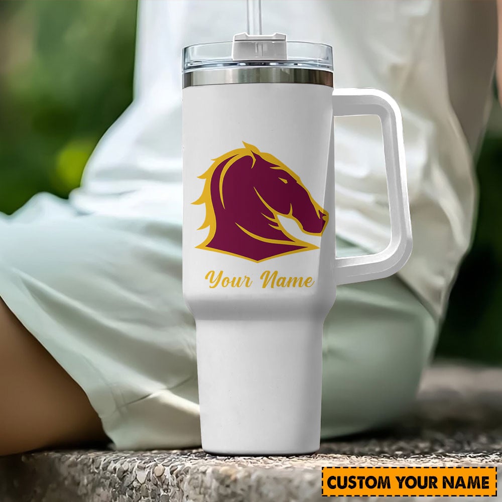 Brisbane Broncos NRL Custom Stanley Cup 40 oz 30 oz Tumbler With HandleTVC2301195