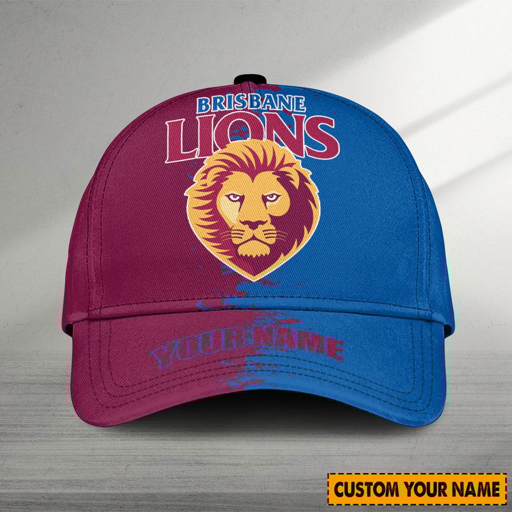 Brisbane Lions AFL Personalized Classic Cap For Fan Baseball Cap Classic Trucker Hats Custom Hats Gifts For Men & Women