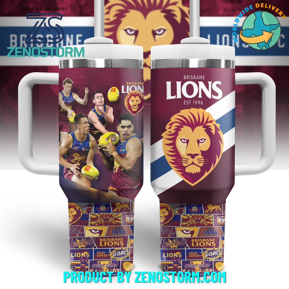 Brisbane Lions NRL Custom Stanley Cup 40 oz 30 oz Tumbler With HandleTVC2301417