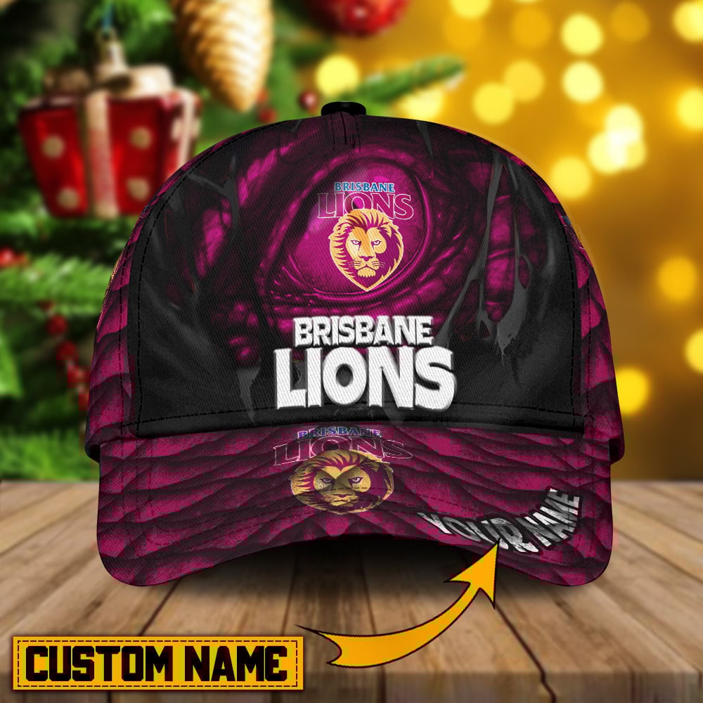 Brisbane Lions Personalized AFL Classic Cap For Fan Baseball Cap Classic Trucker Hats Custom Hats Gifts For Men & Women