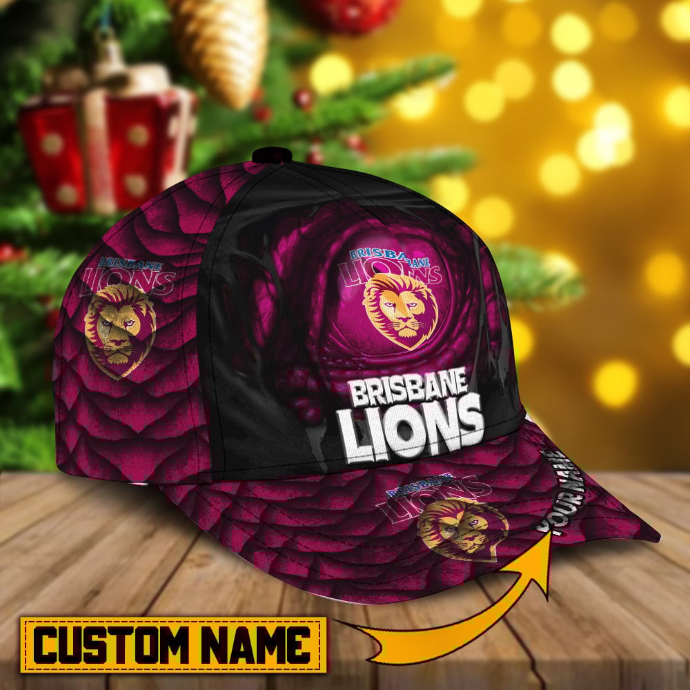Brisbane Lions Personalized AFL Classic Cap For Fan Baseball Cap Classic Trucker Hats Custom Hats Gifts For Men & Women