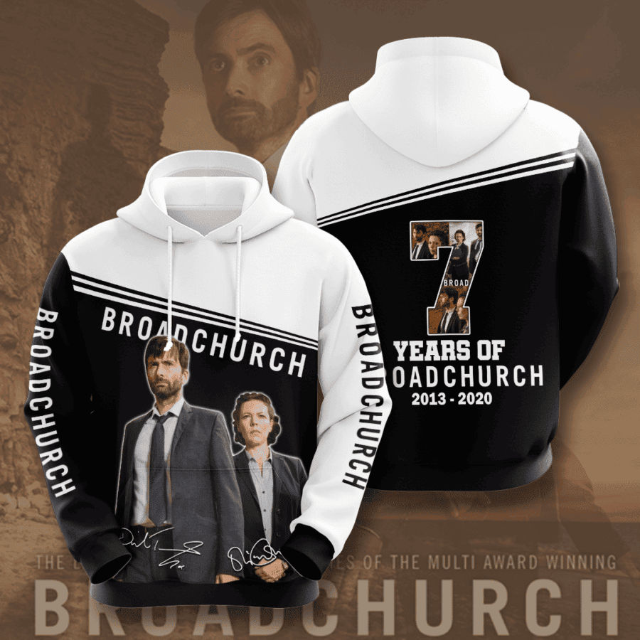 Broadchurch 3D All Over Print Hoodie, Zip Hoodie