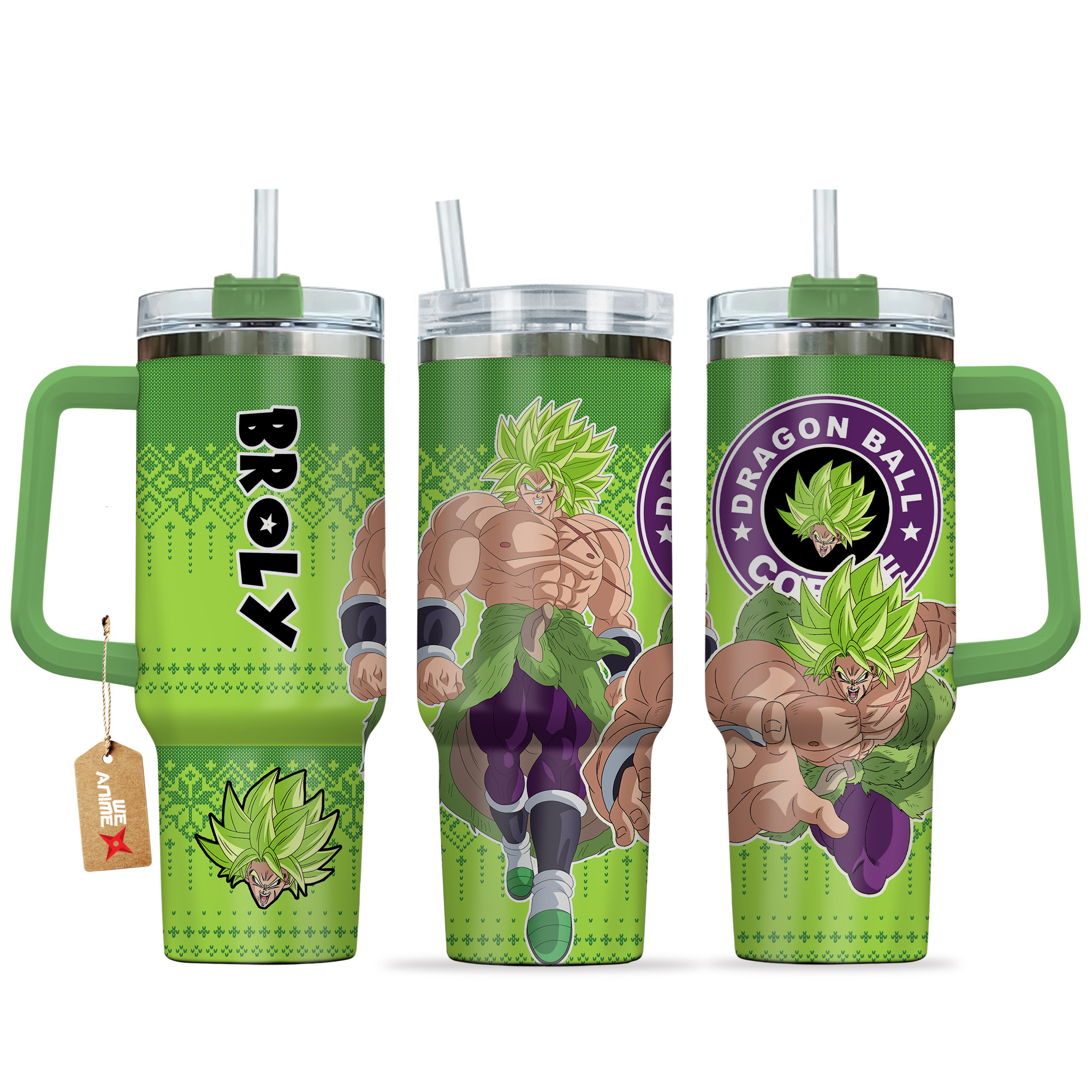 Broly Legendary Super Saiyan Dragon Ball z Anime Custom Stanley Cup 40 oz 30 oz Tumbler With HandleTVC2301161