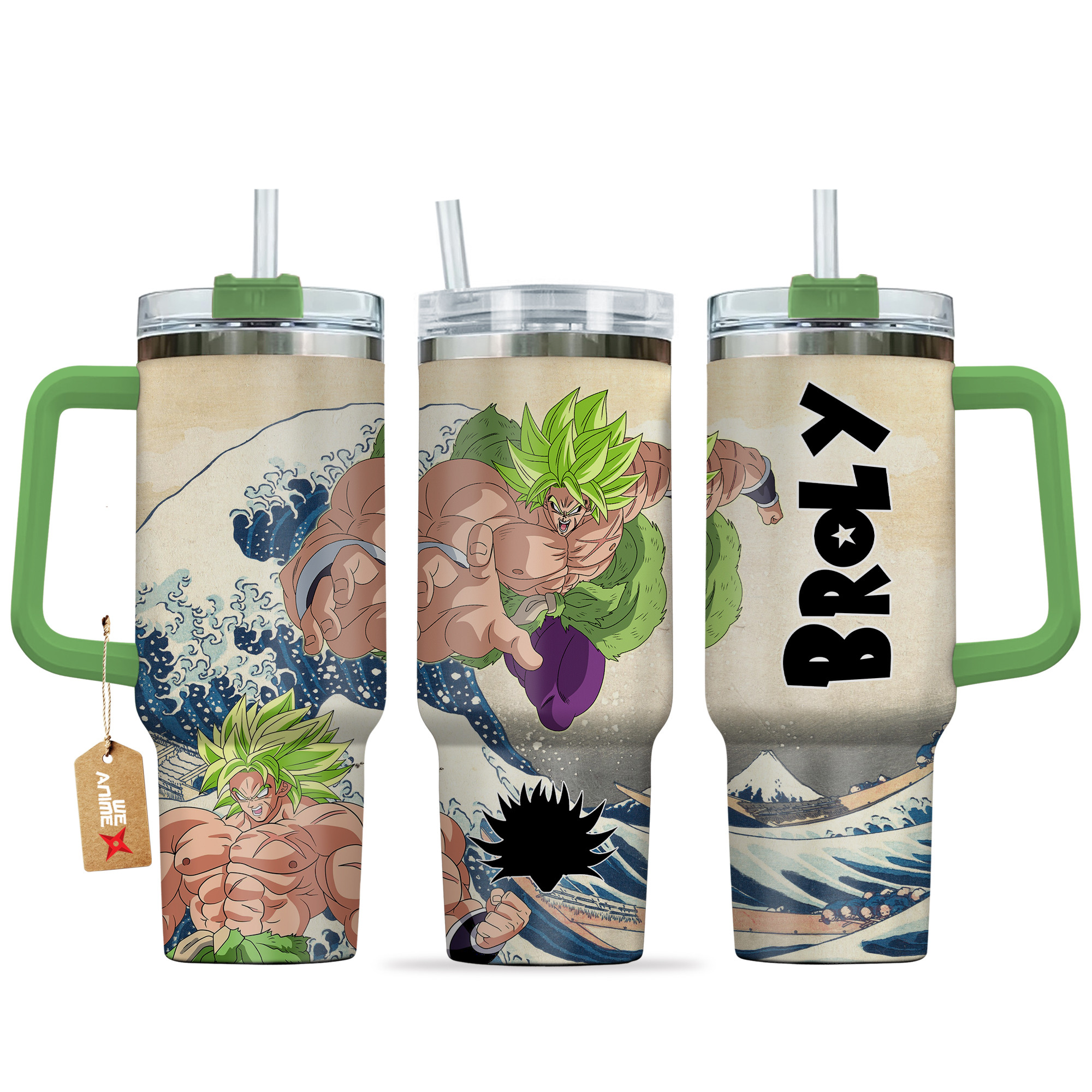 Broly Super Saiyan Dragon Ball Anime Custom Stanley Cup 40 oz 30 oz Tumbler With HandleTVC2301139
