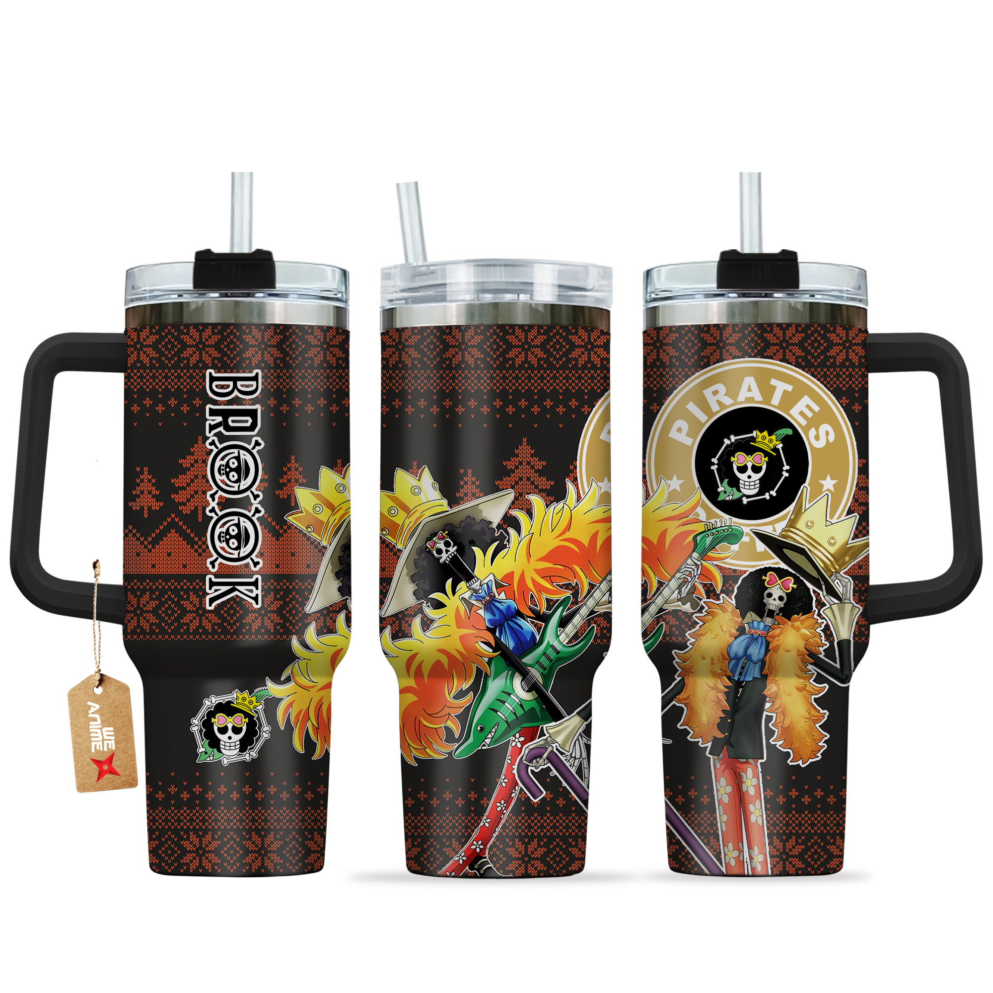 Brook One Piece Anime Custom Stanley Cup 40 oz 30 oz Tumbler With HandleTVC2301157