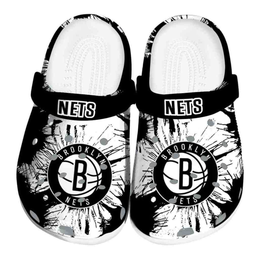 Brooklyn Nets Splatter Graphics ClogTVC1801681