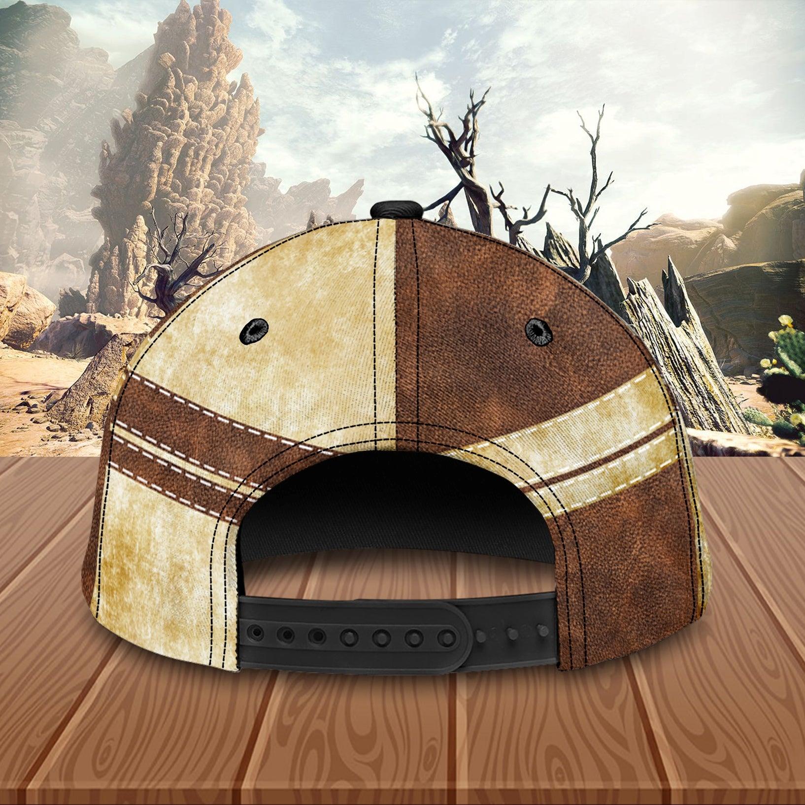 Brown Color Motorcyle Personalized Classic Cap, Personalized Gift for Motorcycle Lovers, Motorcycle Riders Trucker Hats Custom Hats Gifts For Men & Women