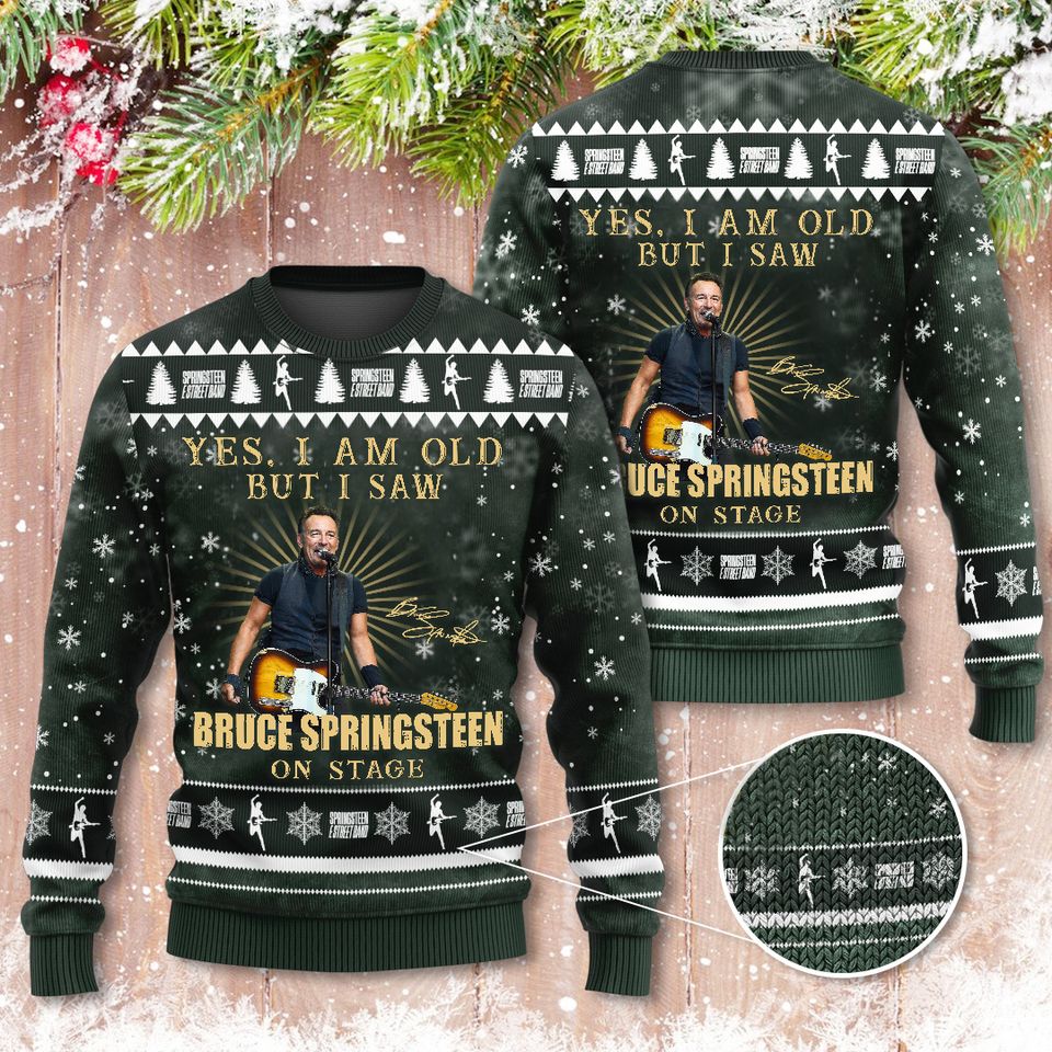 Bruce Springsteen Ugly Sweater BST140912