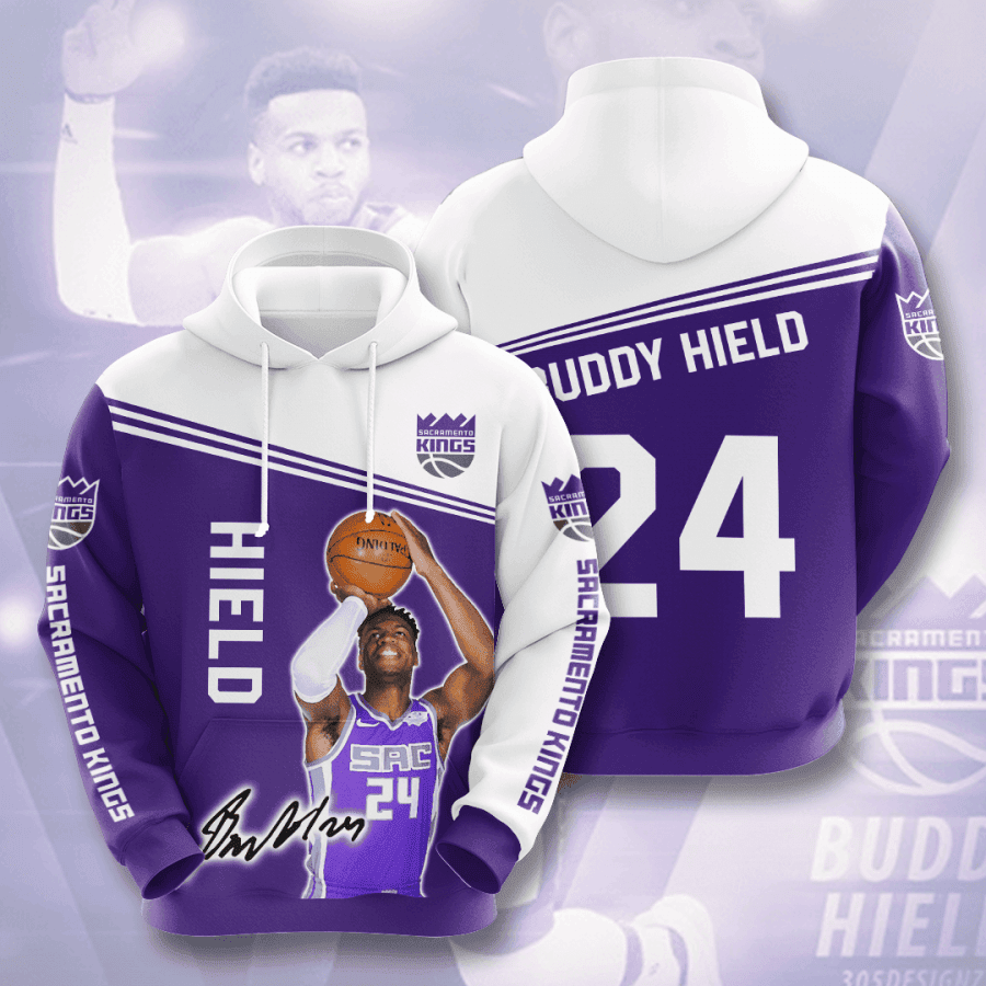 Buddy Hield Sacramento Kings 3D All Over Print Hoodie, Zip Hoodie