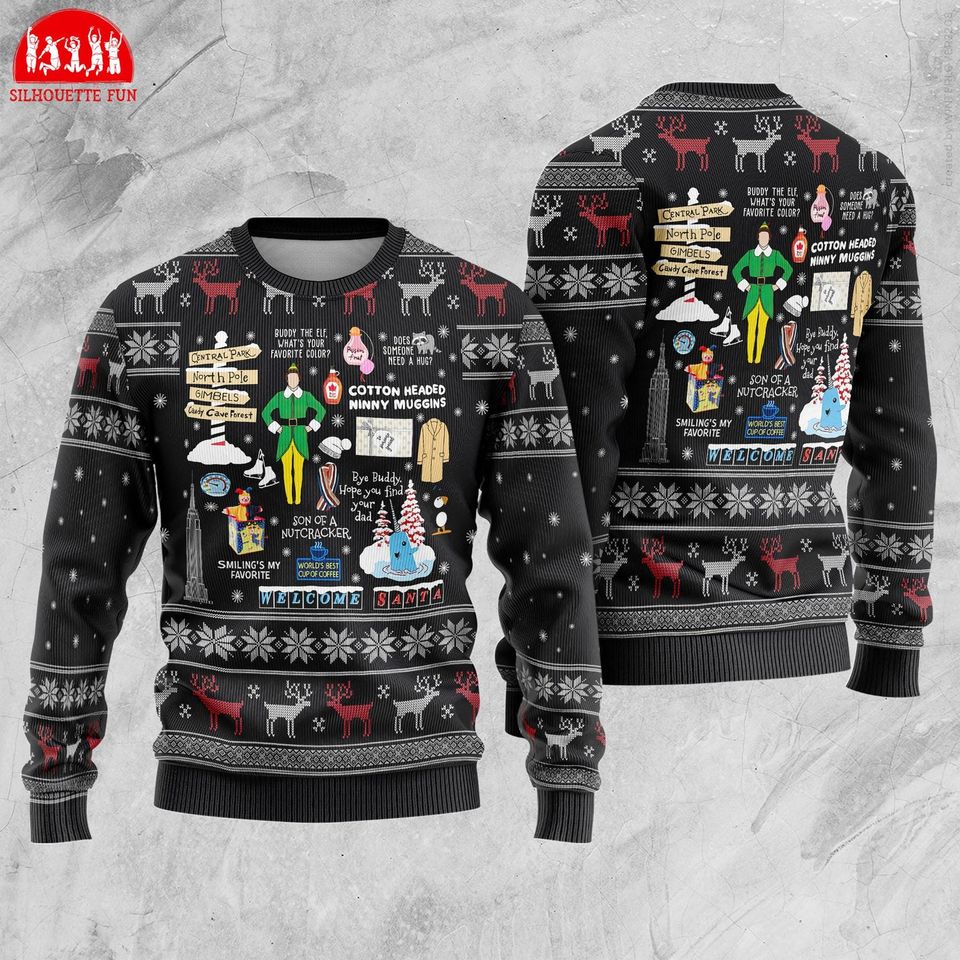 Buddy the Elf Ugly Christmas Sweater