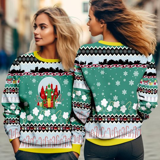 Buddy The Elf Ugly Christmas Sweater, Buddy Hobbs Elf Christmas Movie Ugly Sweater - Image 5