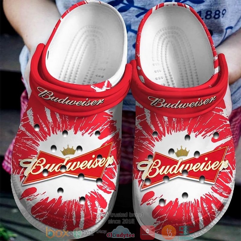 Budweiser Beer Crocs Crocband Clogs Shoes Comfortable For Men Women and Kids