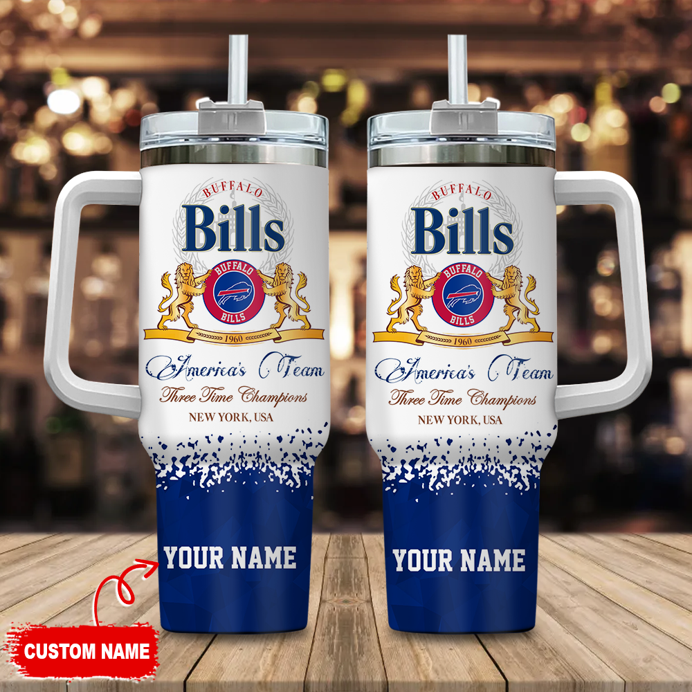 Buffalo Bills NFL Champions Modelo Custom Stanley Cup 40 oz 30 oz Tumbler With HandleTVC2301112