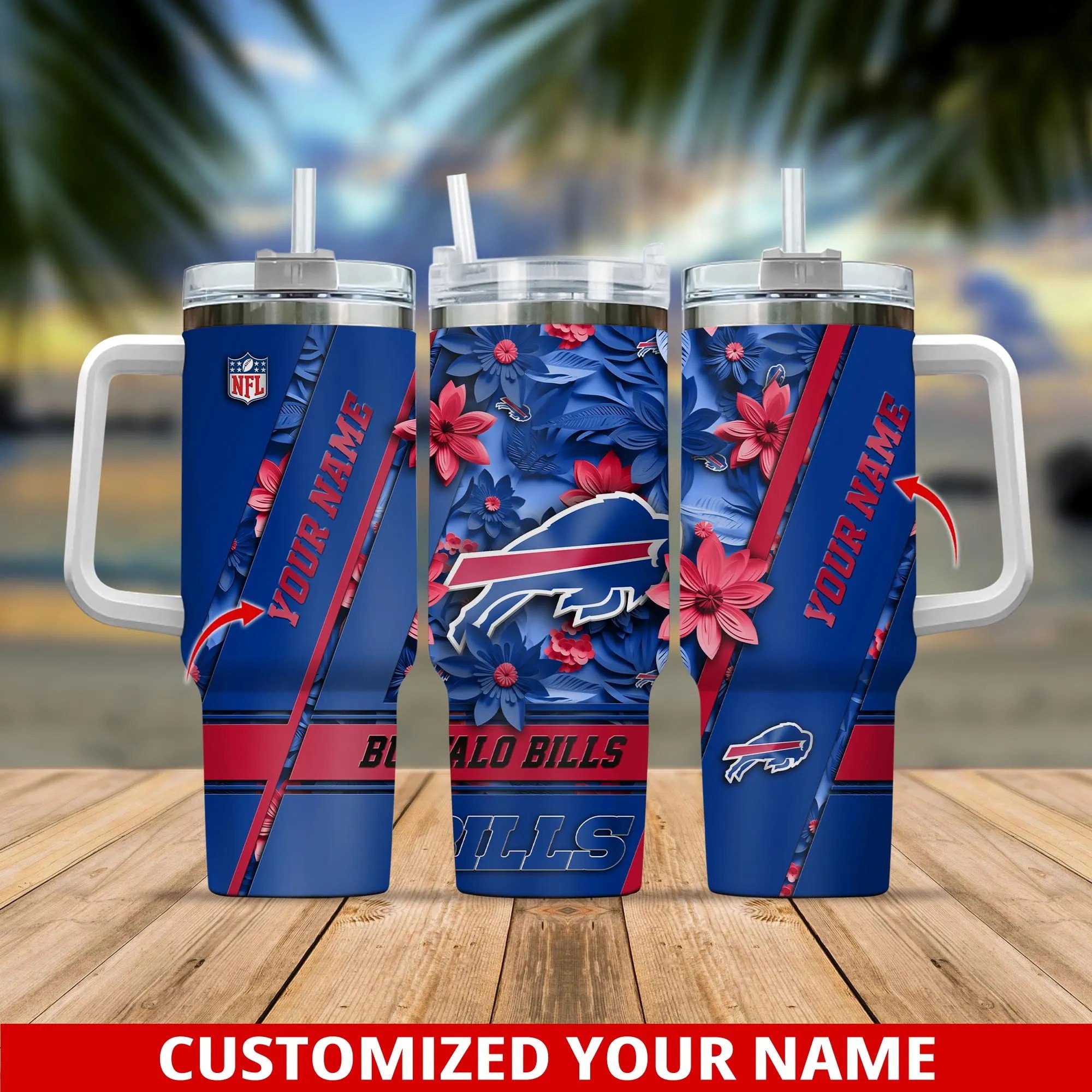 Buffalo Bills NFL Custom Stanley Cup 40 oz 30 oz Tumbler With HandleTVC230107