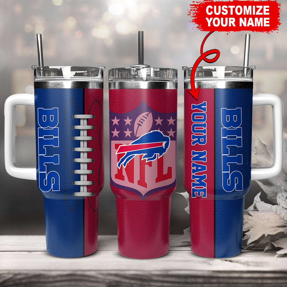 Buffalo Bills NFL Custom Stanley Cup 40 oz 30 oz Tumbler With HandleTVC230142