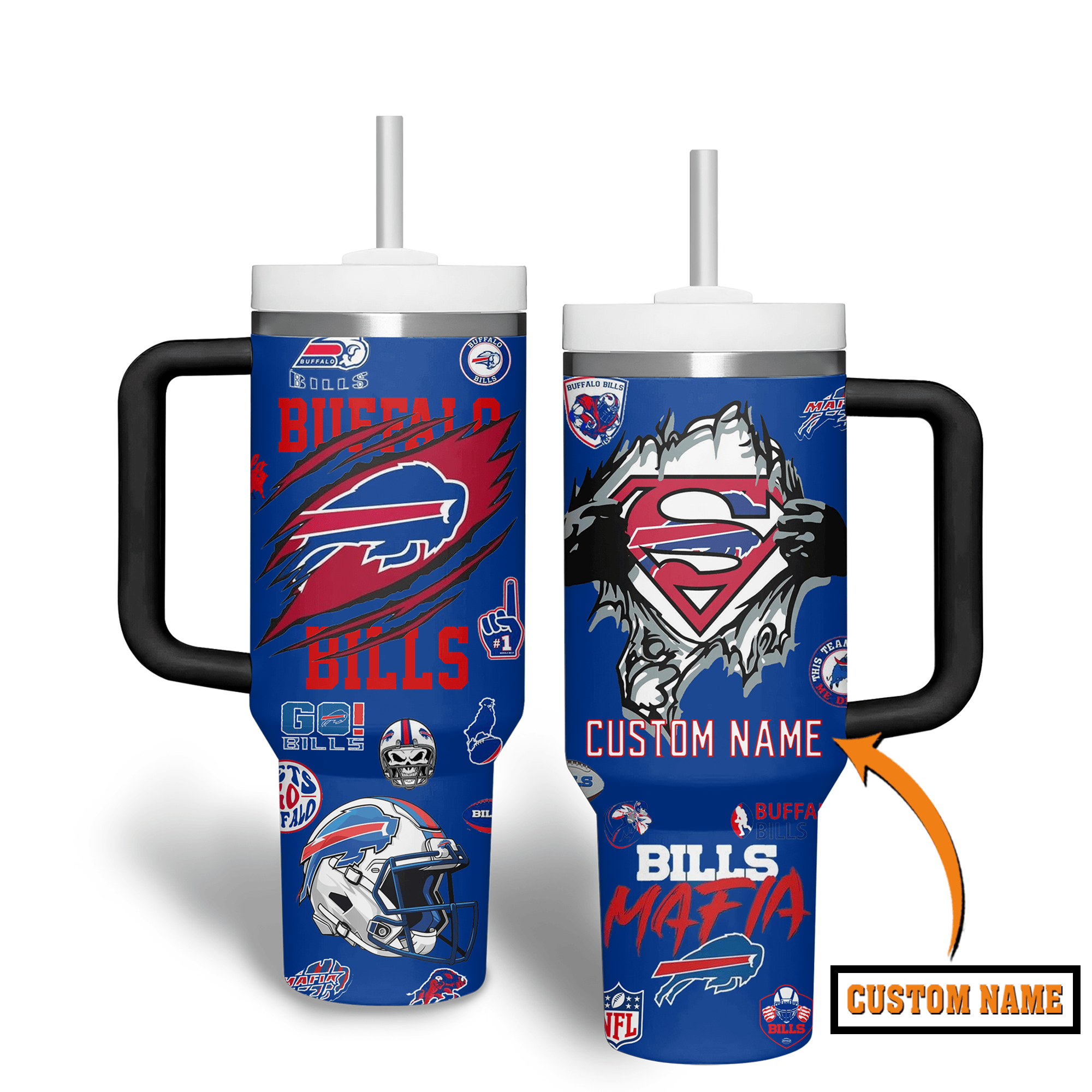 Buffalo Bills NFL Custom Stanley Cup 40 oz 30 oz Tumbler With HandleTVC2301510