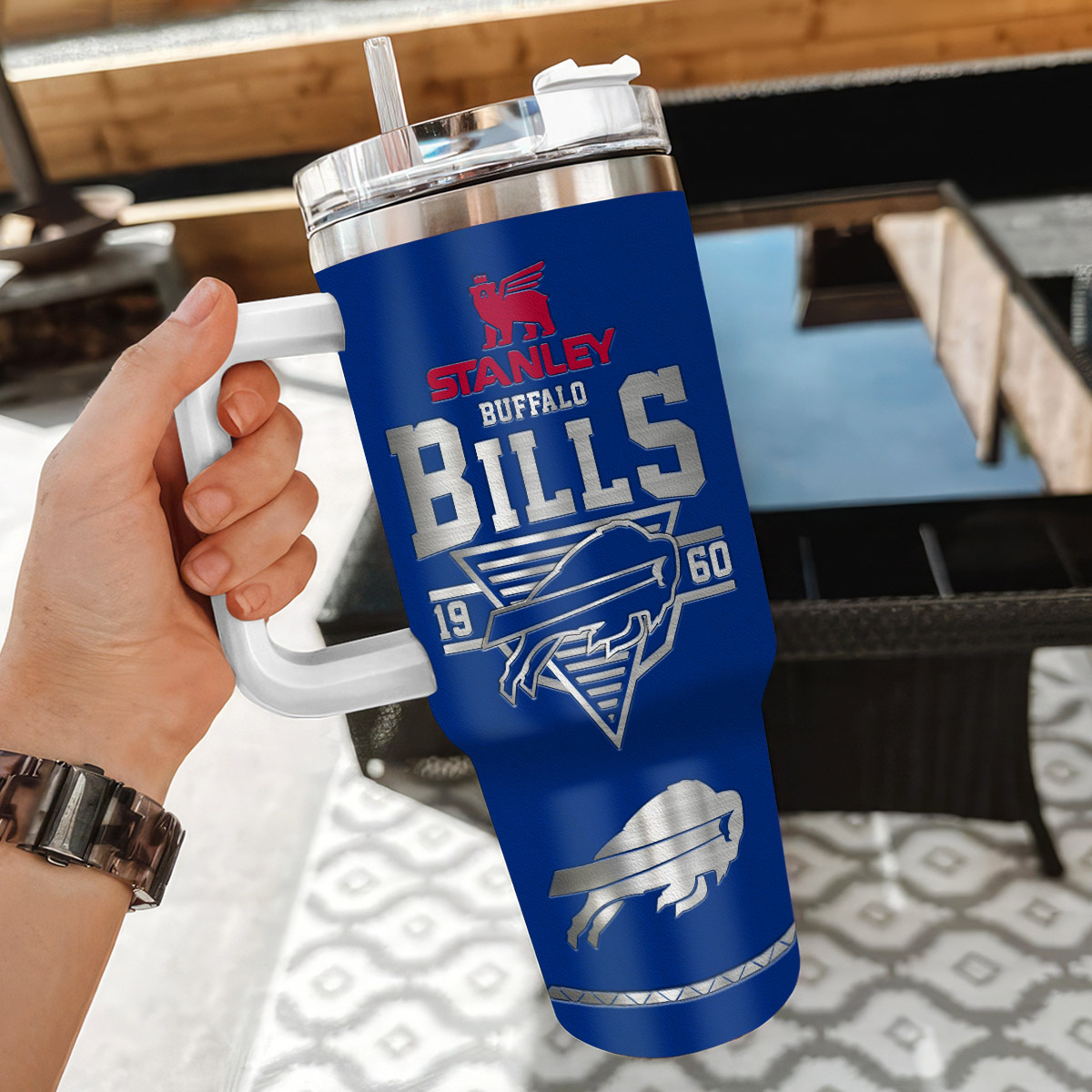 Buffalo Bills NFL Custom Stanley Cup 40 oz 30 oz Tumbler With HandleTVC230152 - Image 3