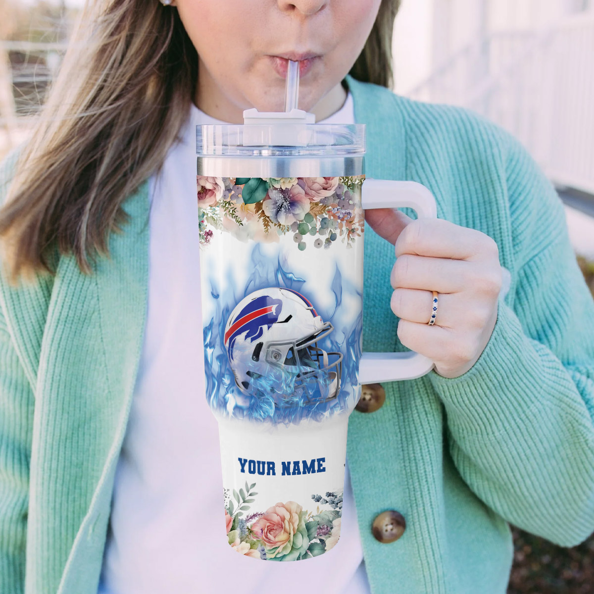 Buffalo Bills NFL Custom Stanley Cup 40 oz 30 oz Tumbler With HandleTVC2301815 - Image 6