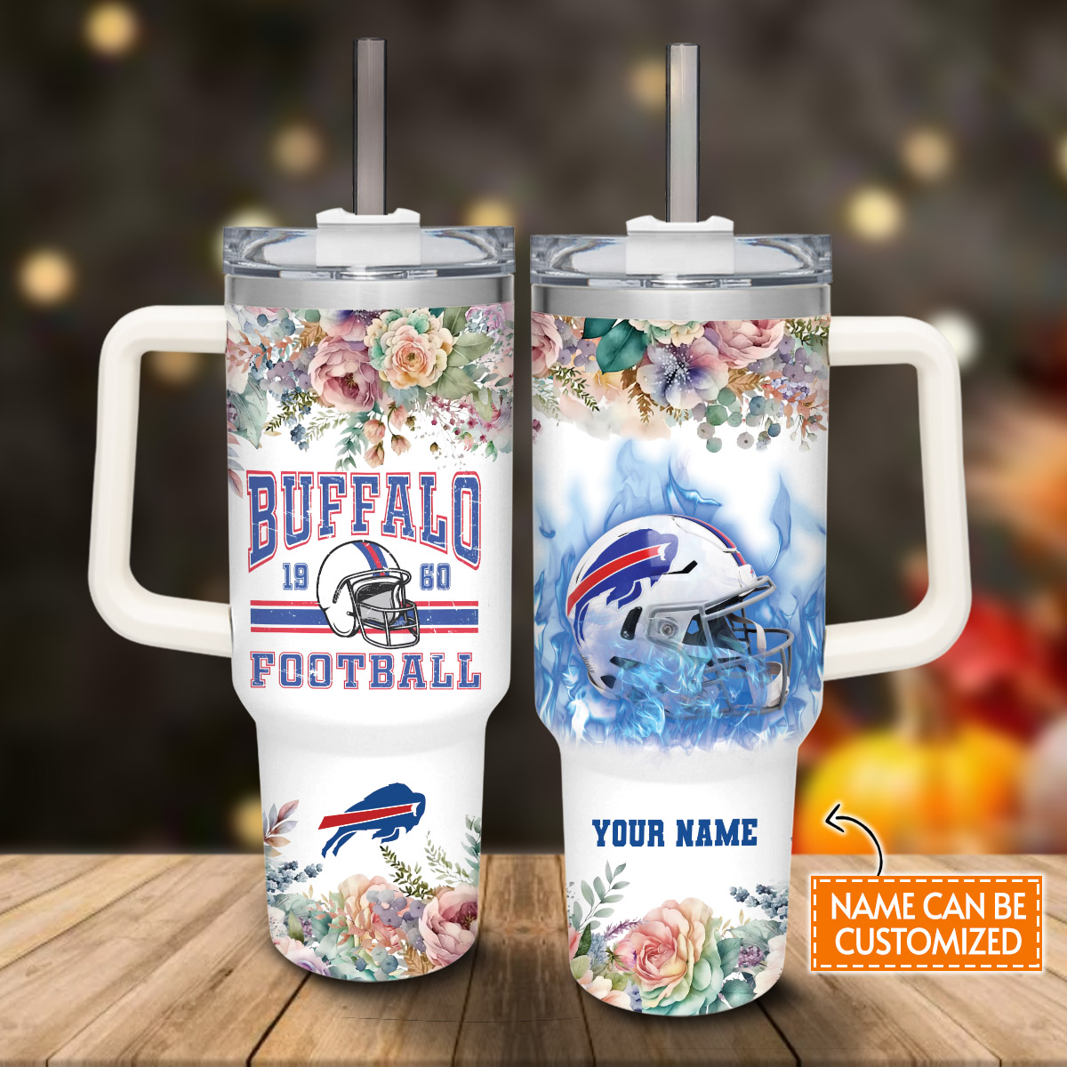 Buffalo Bills NFL Custom Stanley Cup 40 oz 30 oz Tumbler With HandleTVC2301815 - Image 2