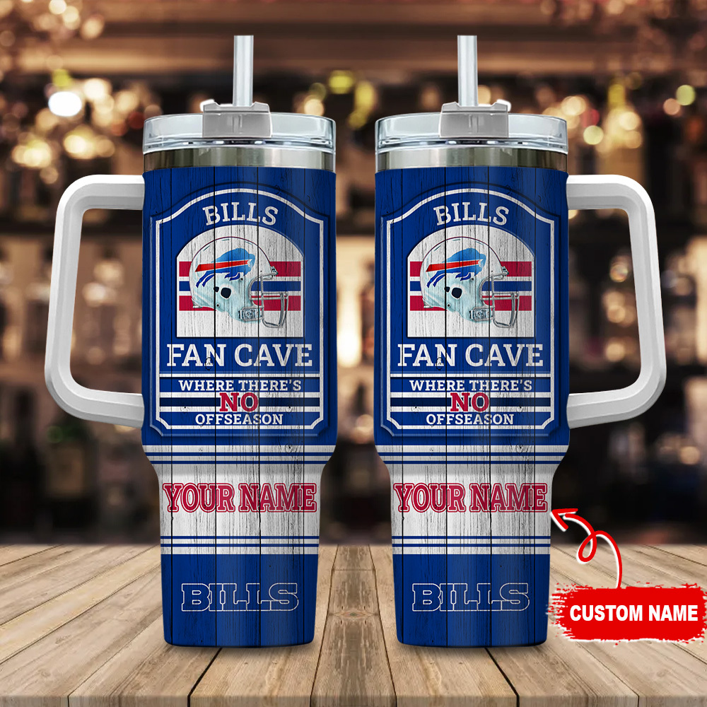 Buffalo Bills NFL Fan Cave Custom Stanley Cup 40 oz 30 oz Tumbler With HandleTVC230174