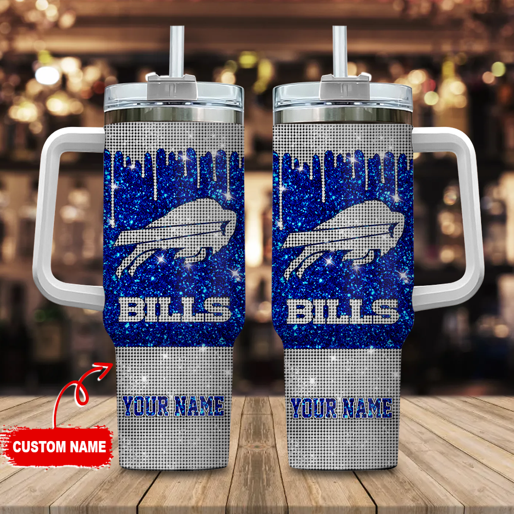 Buffalo Bills NFL Glitter Custom Stanley Cup 40 oz 30 oz Tumbler With HandleTVC2301113