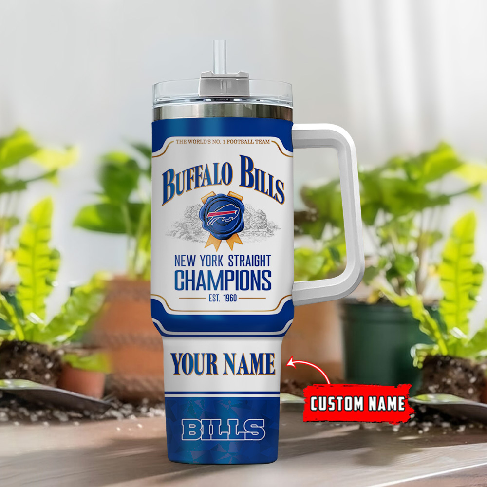 Buffalo Bills NFL Jim Beam Custom Stanley Cup 40 oz 30 oz Tumbler With HandleTVC230125 - Image 2