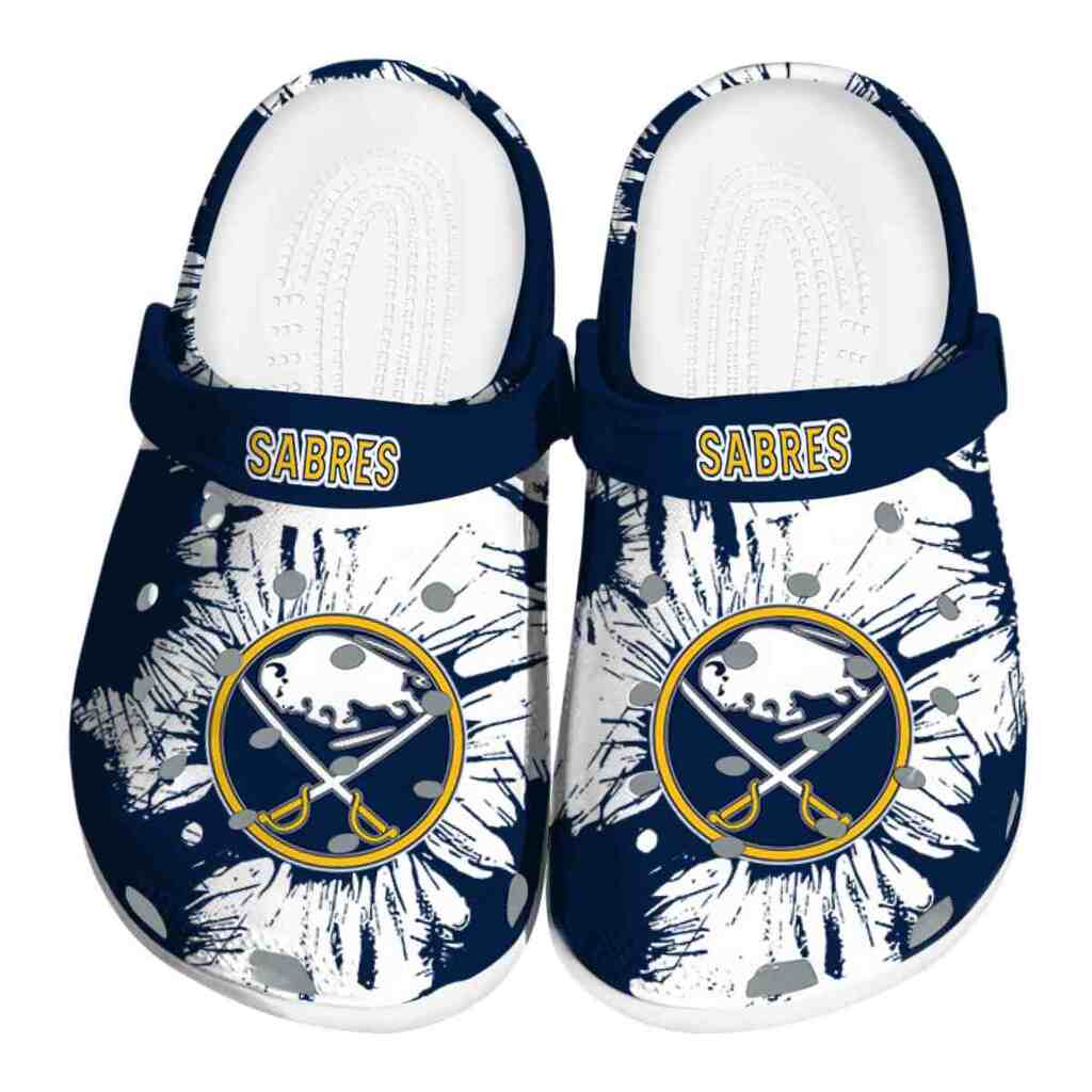 Buffalo Sabres Splatter Graphics ClogTVC1801861
