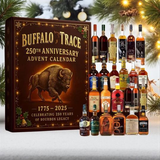 Buffalo Trace 250th Anniversary Advent Calendar Box: Bourbon Collector's Display - Image 9