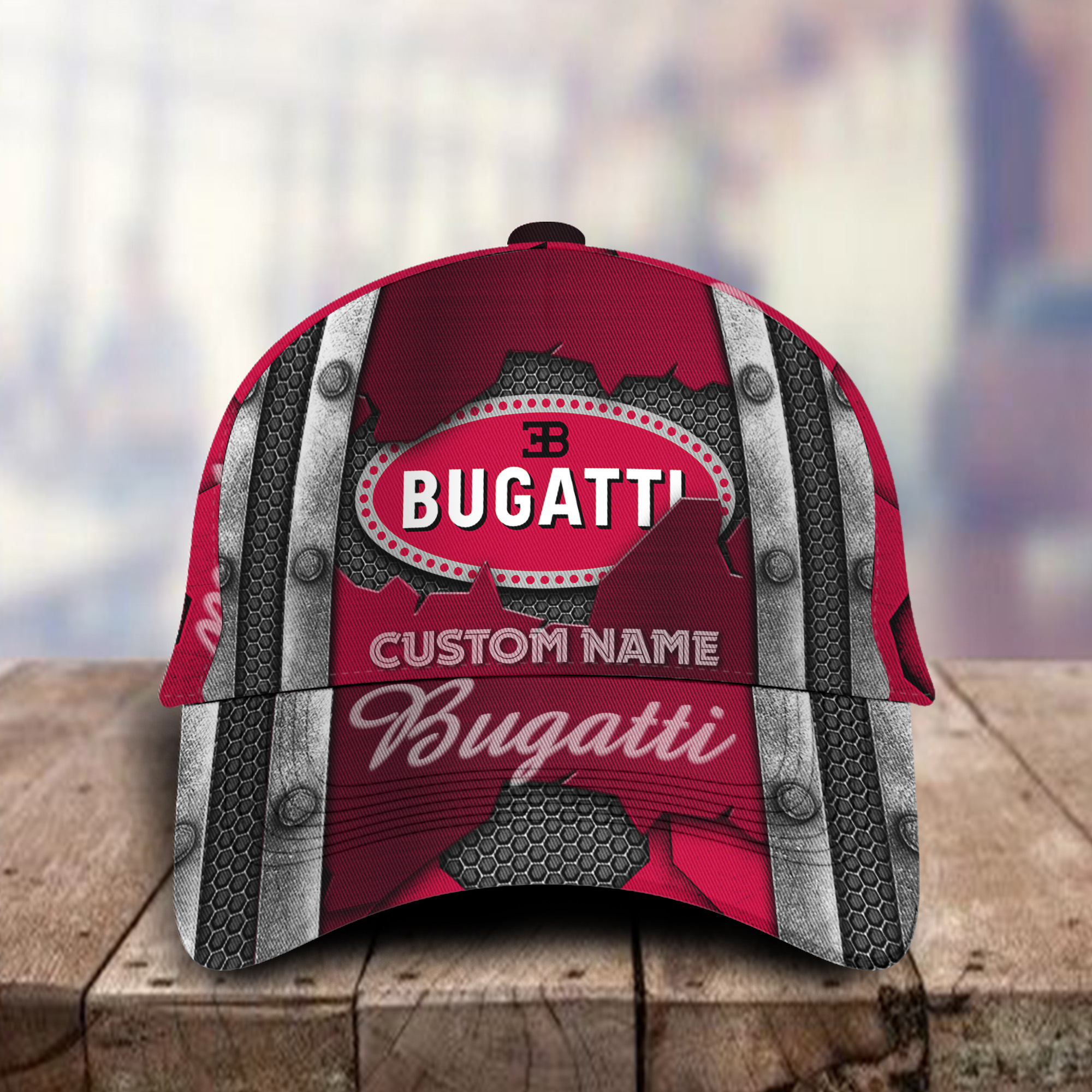 Bugatti 3D Classic Cap Custom Hat Logo Name Trucker Hats Custom Hats Gifts For Men & Women