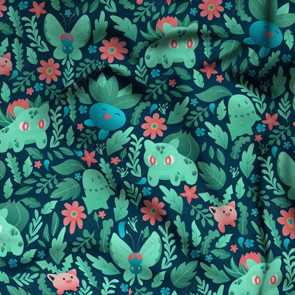 Bulbasaur Oddish Sweatshirt Japanese Anime Sweater Shirt Gifts - Image 5