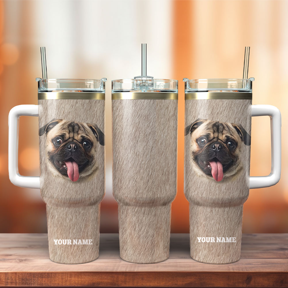 Bull Dog Custom Stanley Cup 40 oz 30 oz Tumbler With HandleTVC2301244