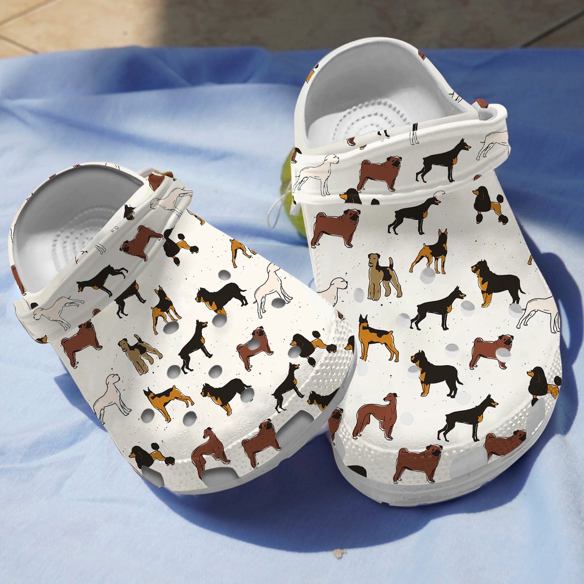 Bull Terrier Dog Crocs Crocband Clogs Shoes Comfortable For Men Women and Kids