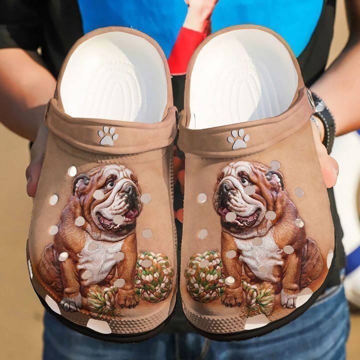 Bulldog Love My Classic Clogs Shoes