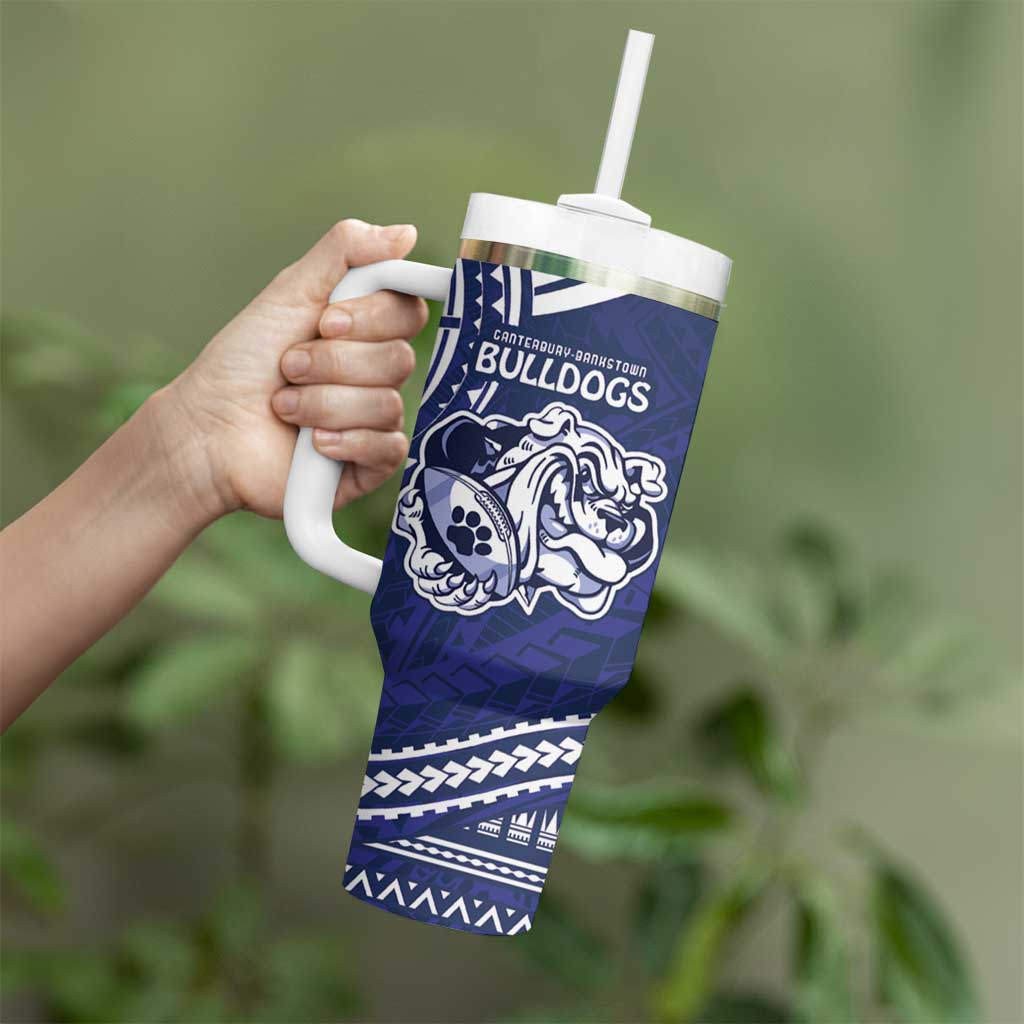 Bulldogs Rugby Go Berries With Polynesian Style Custom Stanley Cup 40 oz 30 oz Tumbler With HandleTVC2301322 - Image 4