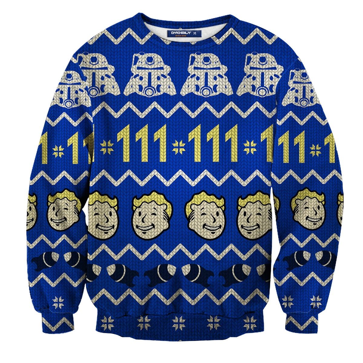 Bunker Holiday Ugly Christmas Sweater Adult 3D Funny Matching for family