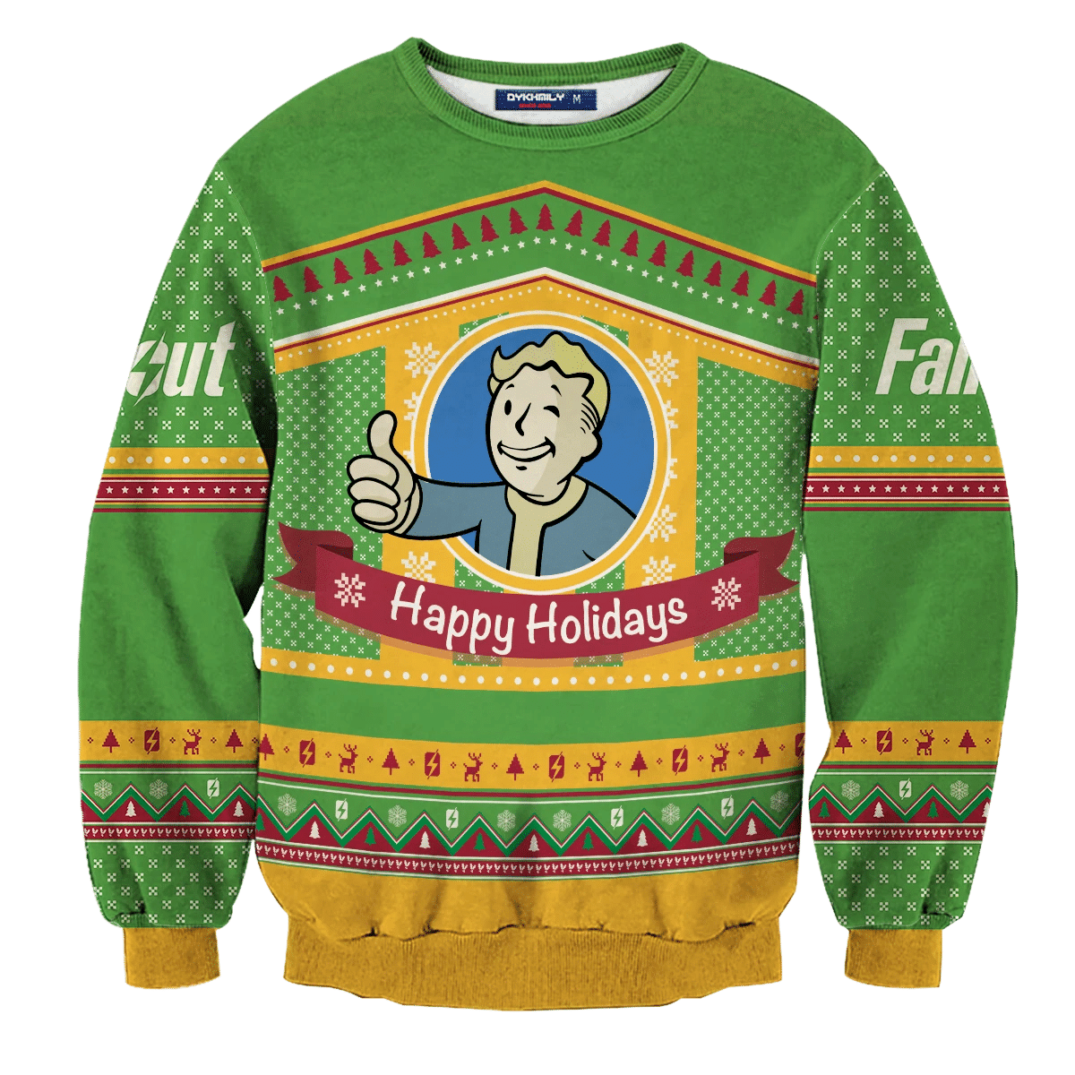 Bunker Ugly Christmas Sweater Adult 3D Funny Matching for family