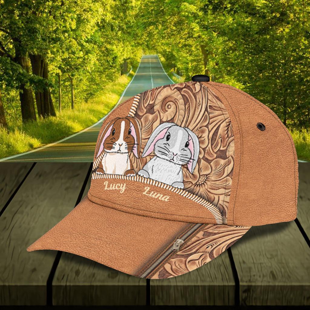 Bunny Personalized Classic Cap Trucker Hats Custom Hats Gifts For Men & Women