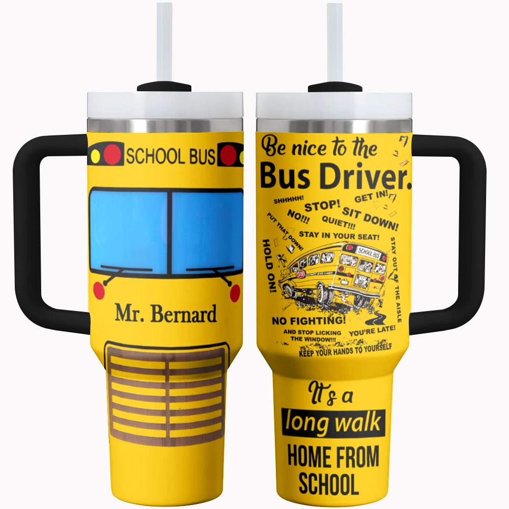 Bus Driver Custom Stanley Cup 40 oz 30 oz Tumbler With HandleTVC2301789