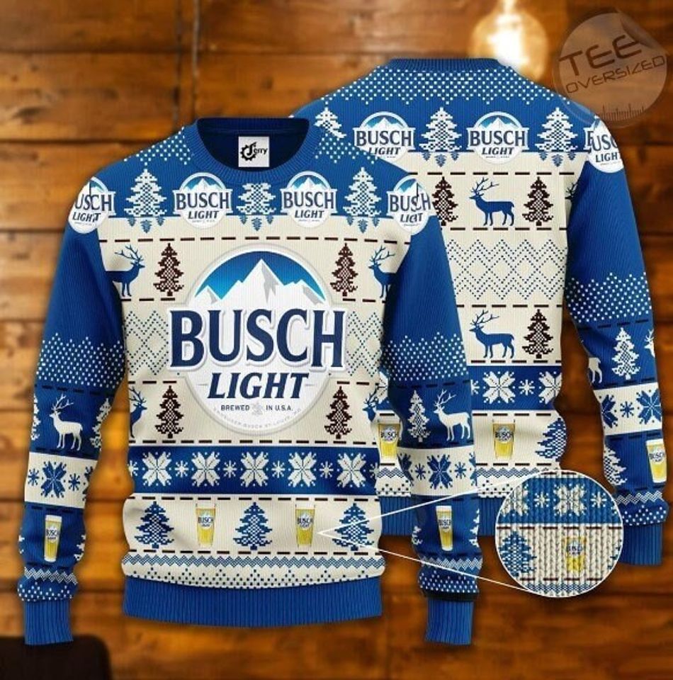 Bus.ch Light Beer Ugly Sweater Christmas, Beer Lover Gift - Image 2