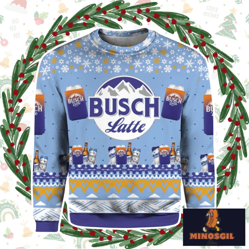 Busc Latte Ugly Sweater For Men And Women Gift Sweater Beer
