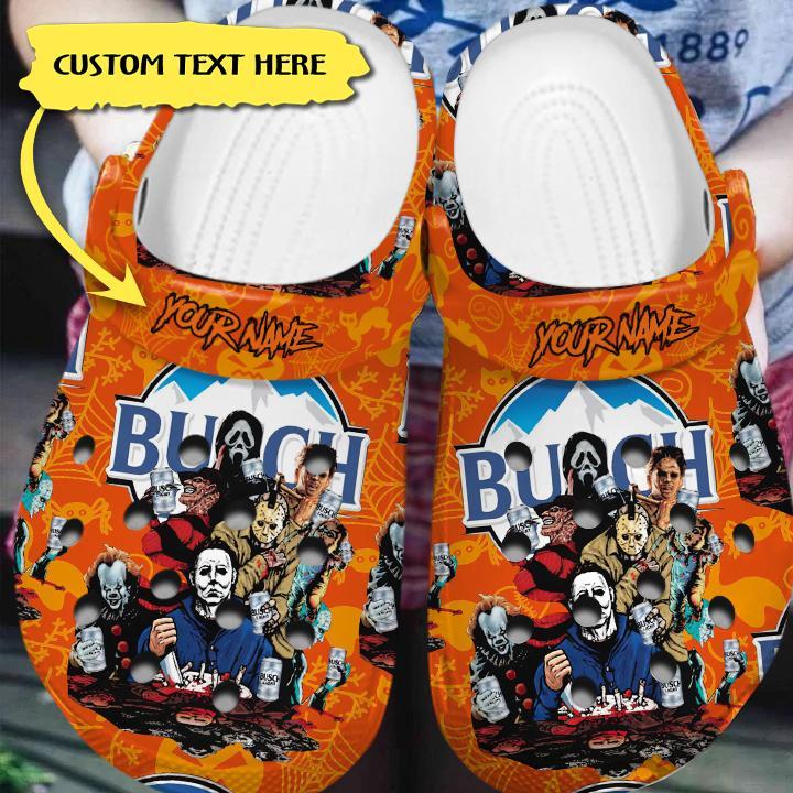 Busch Light Beer Crocs Crocband Clogs Shoes Comfortable For Men Women and Kids