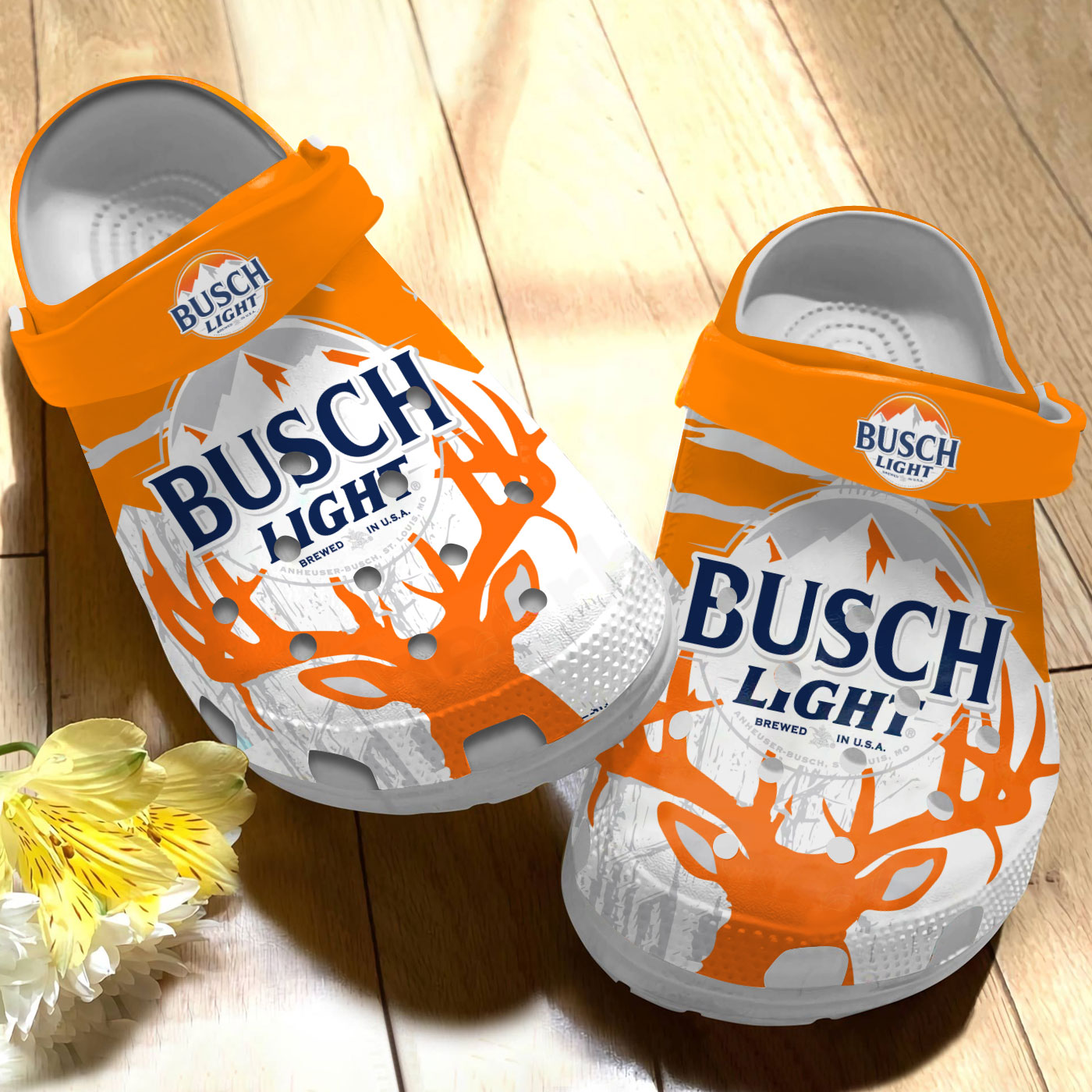 Busch Light Crocs Crocband Clogs Shoes Comfortable For Men Women and Kids