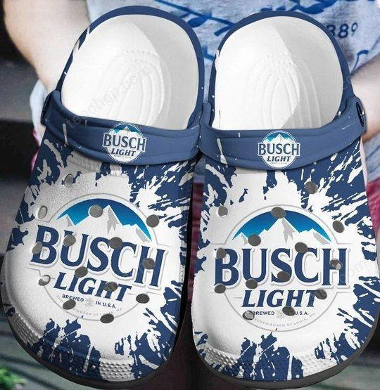 Busch Light Crocs Crocband Shoes Clogs Custom Name For Men Women AND Kids