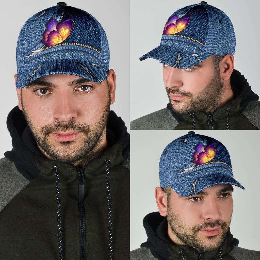 Butterfly Classic Cap, Gift for Butterfly Lovers Trucker Hats Custom Hats Gifts For Men & Women