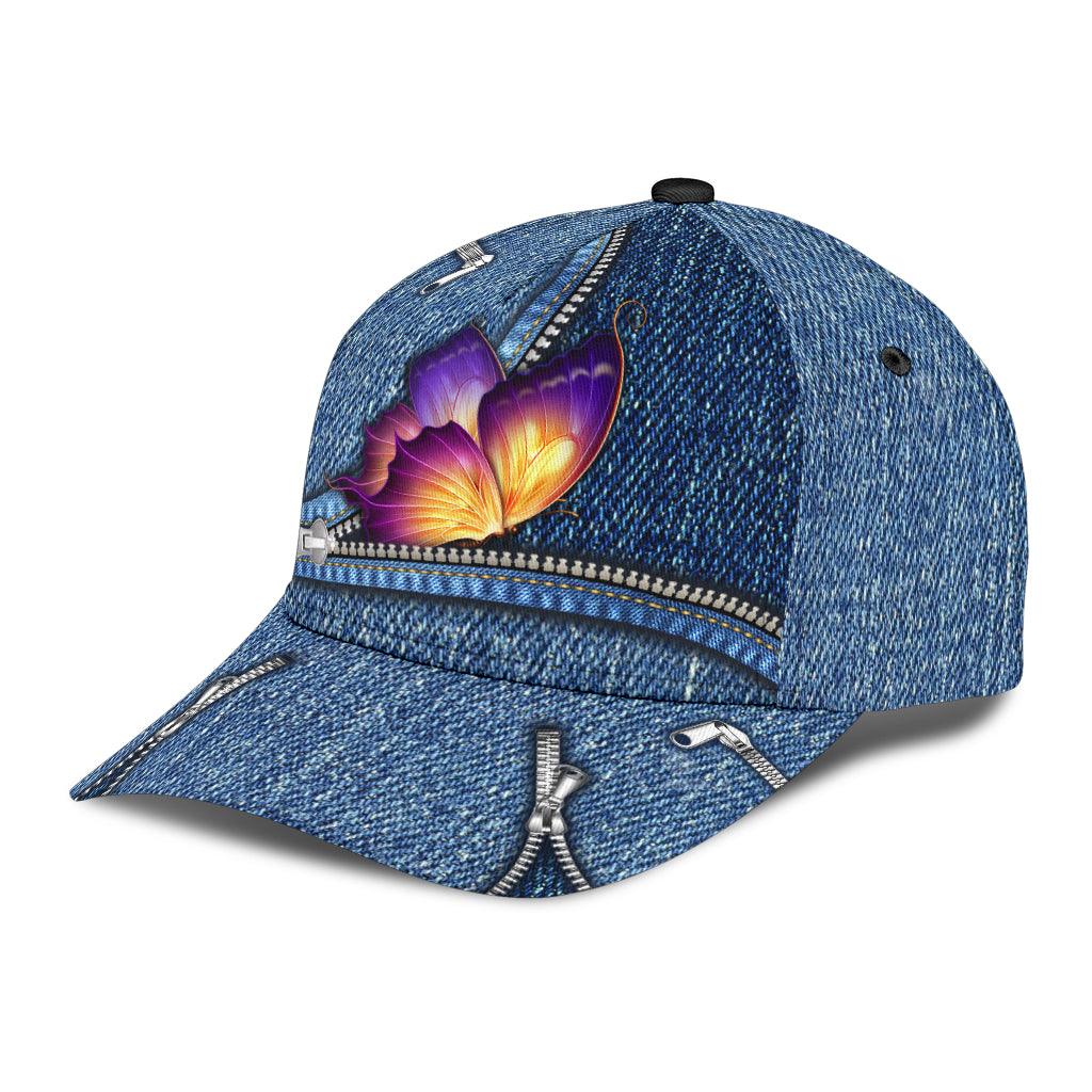 Butterfly Classic Cap, Gift for Butterfly Lovers Trucker Hats Custom Hats Gifts For Men & Women