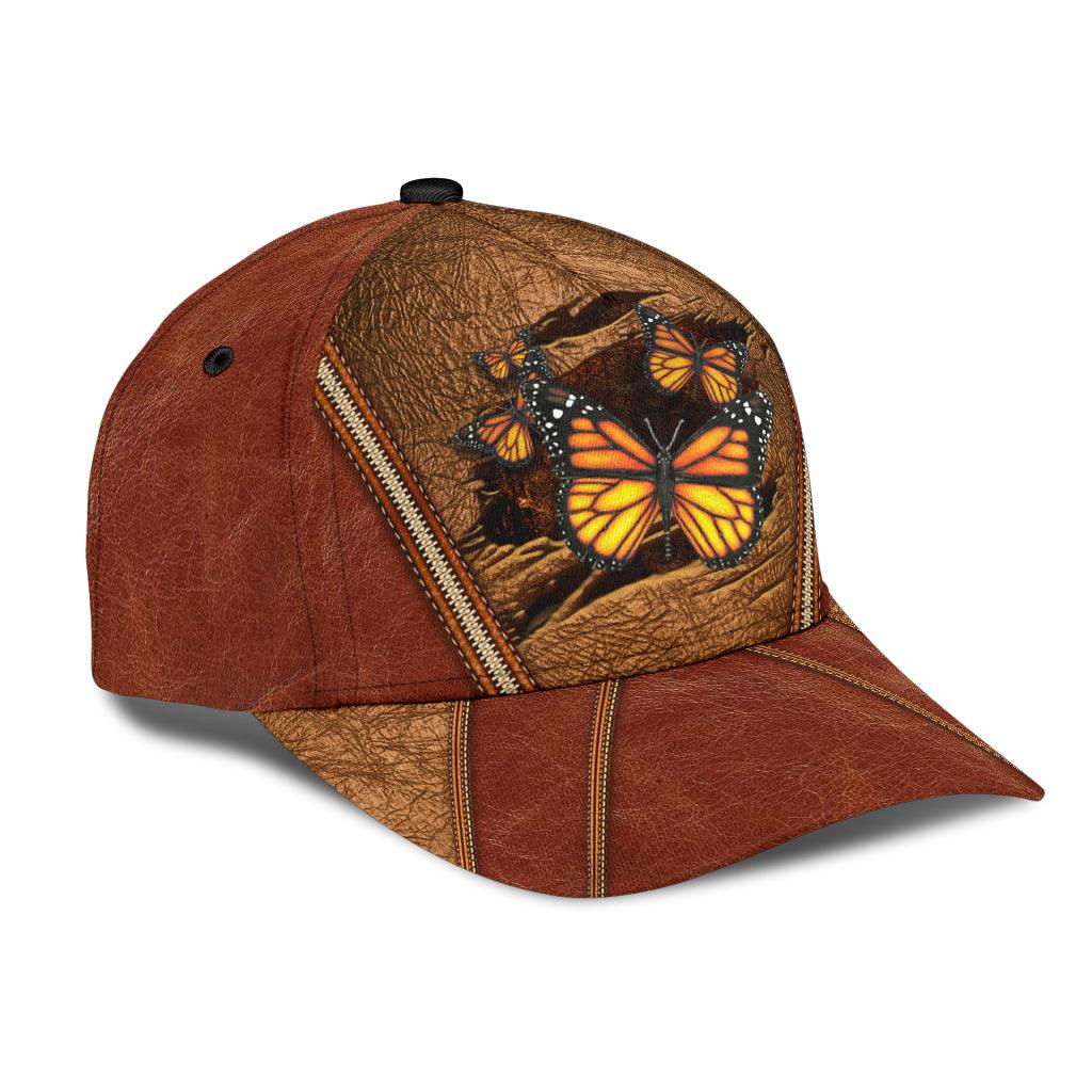 Butterfly Classic Cap, Gift for Butterfly Lovers Trucker Hats Custom Hats Gifts For Men & Women