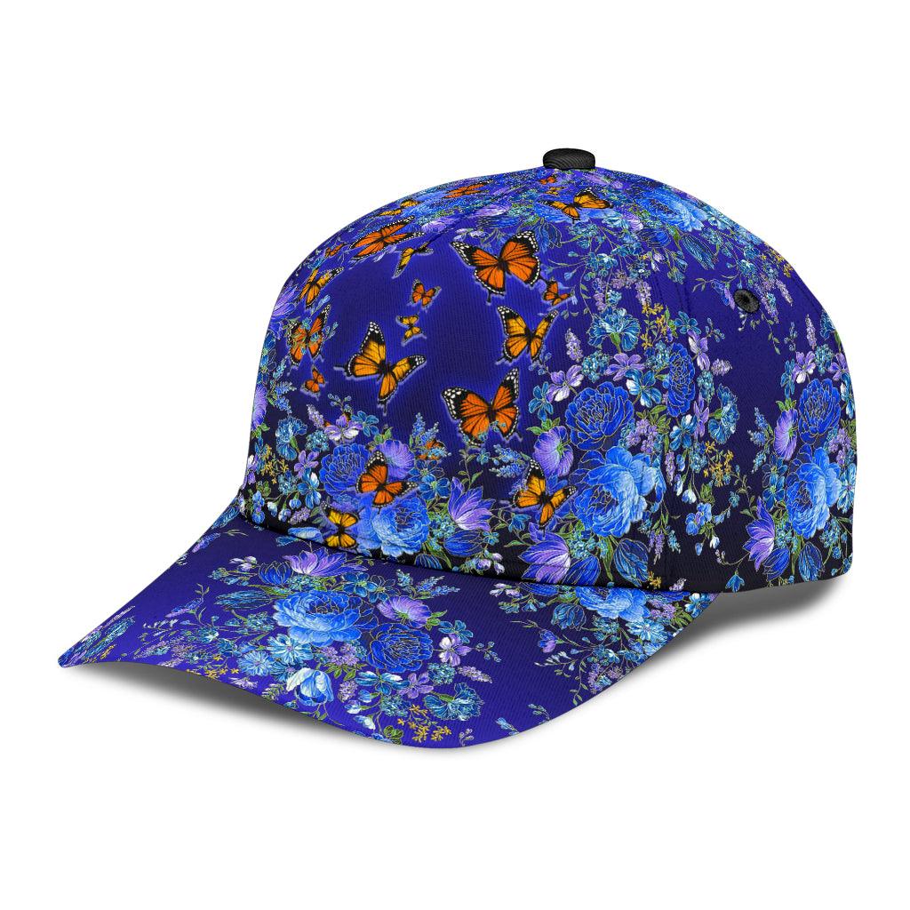 Butterfly Classic Cap, Gift for Butterfly Lovers Trucker Hats Custom Hats Gifts For Men & Women