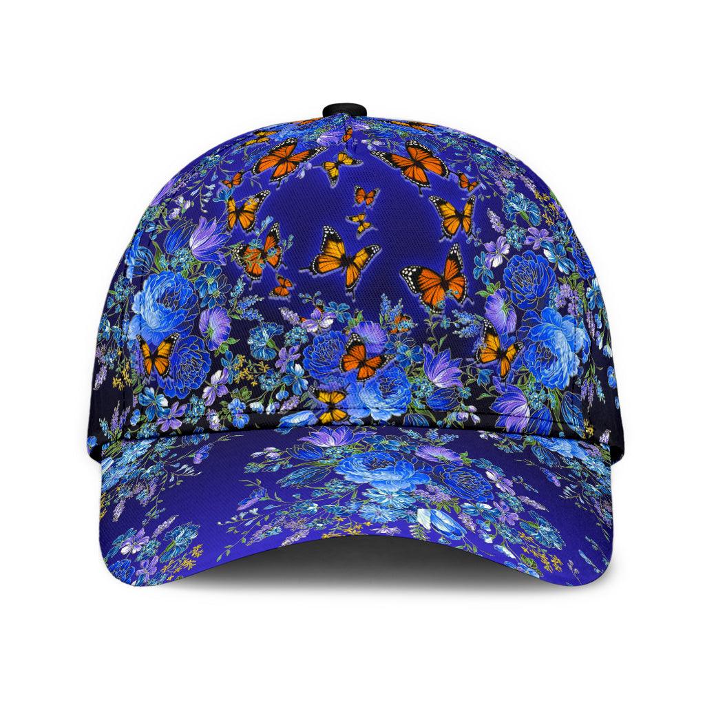 Butterfly Classic Cap, Gift for Butterfly Lovers Trucker Hats Custom Hats Gifts For Men & Women